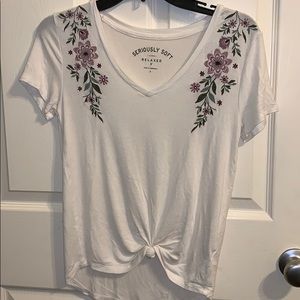 floral top from Aeropostale